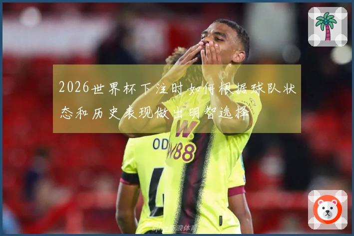 2026世界杯下注时如何根据球队状态和历史表现做出明智选择