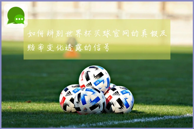 如何辨别世界杯买球官网的真假及赔率变化透露的信号