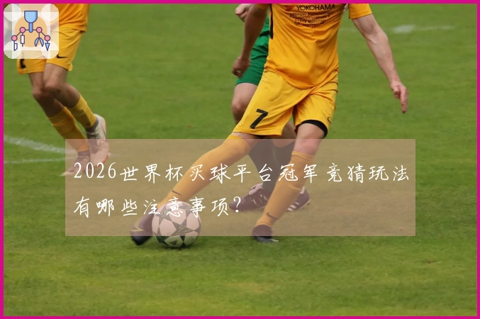 2026世界杯买球平台冠军竞猜玩法有哪些注意事项？